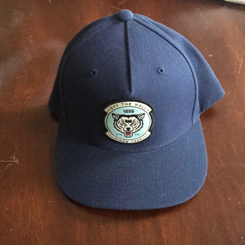 Vans SnapBack hat navy blue